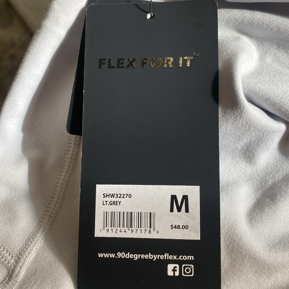 90 Degree By Flex LT. Gray Size M - Picture 6 of 6